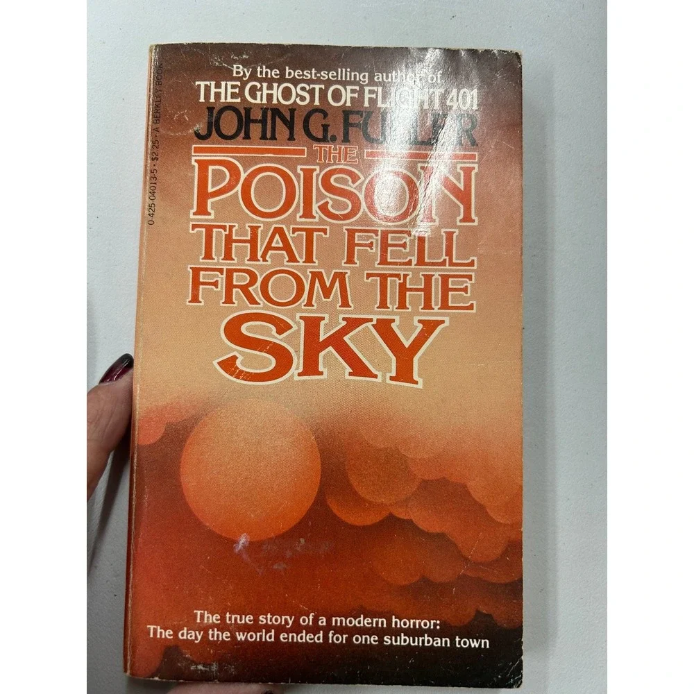 The Poison That Fell From The Sky John G. Fuller 1979 Berkley Medallion